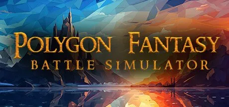Poster Polygon Fantasy Battle Simulator