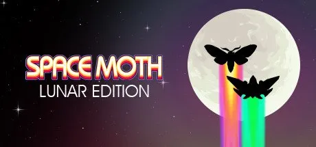 Poster Space Moth: Lunar Edition