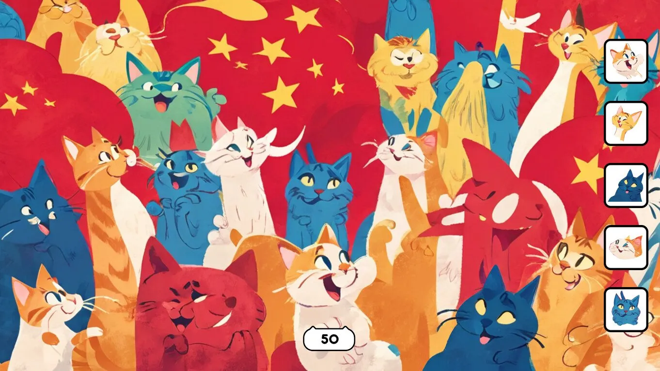 Скриншот 2 к игре 100 Hidden Cats in China