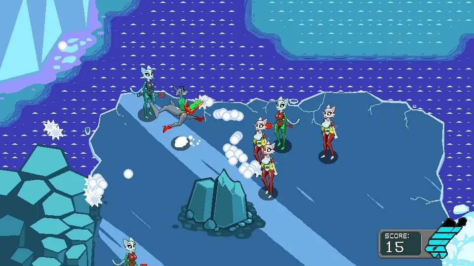 Скриншот 2 к игре Holly-Day Ice-Spionage
